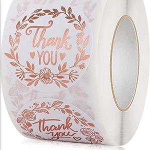 🎉 BEST SELLING🎉50 Premium Rose Gold foil stickers